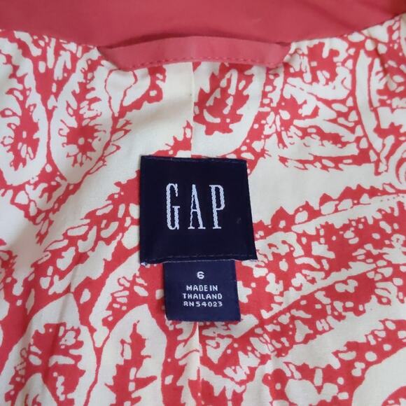 Gap Single-button Coral Pink Blazer 6 - Picture 6 of 7